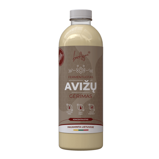 Fermentuotas Avižų Gėrimas Gerųjų Bakterijų Koncentratas