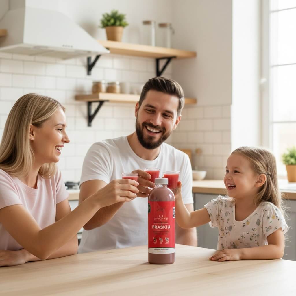 3 Gerųjų Bakterijų Koncentrato Gėrimų Rinkinys