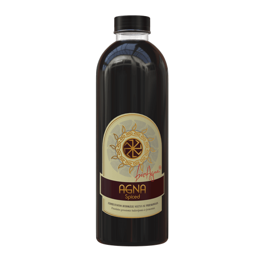 AGNA „Spiced“ — Fermentuotos Burokėlių Sultys Su Prieskoniais Gerųjų Bakterijų Koncentratas