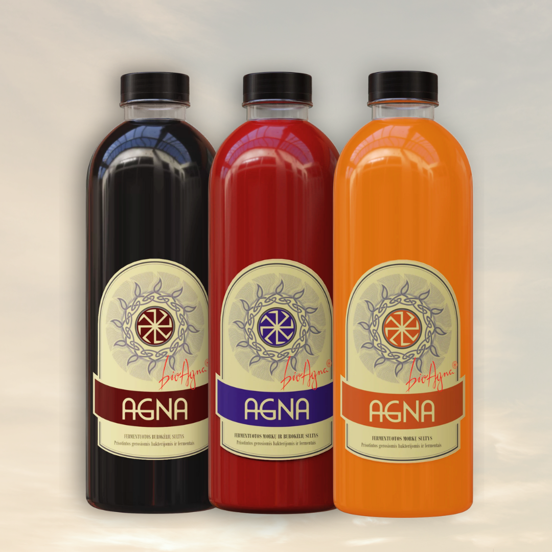 3 Fermentuotų Sulčių Rinkinys