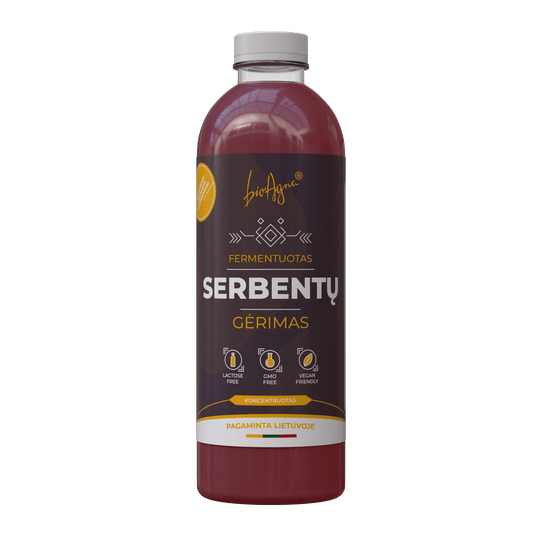 Fermentuotas Serbentų Gėrimas Gerųjų Bakterijų Koncentratas