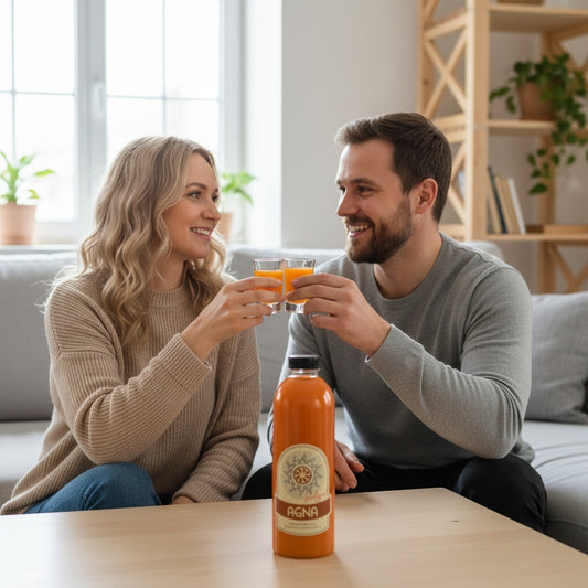 AGNA — Fermentuotos Morkų Sultys Gerųjų Bakterijų Koncentratas